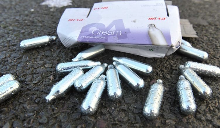 Óxido nitroso – La droga de moda en Reino Unido